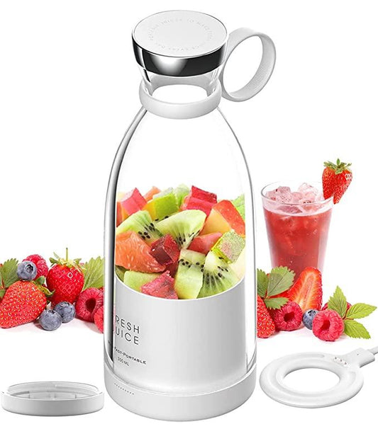 USB RECHARGEABLE MINI BLENDER(WHITE)