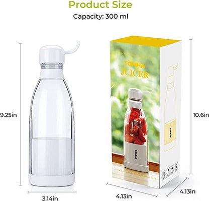 USB RECHARGEABLE MINI BLENDER(WHITE)